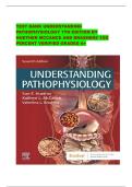 TEST BANK UNDERSTANDING PATHOPHYSIOLOGY 7TH EDITION BY HUETHER MCCANCE AND BRASHERS 1OO PERCENT VERIFIED GRADED A&plus;&NewLine;