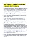 CBCS PRACTICE EXAM QUESTIONS AND DETAILED SOLUTIONS 2026&period;&NewLine;&NewLine;