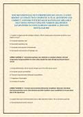 NUR 2063 ESSENTIALS OF PATHOPHYSIOLOGY EXAM 1 LATEST 2026&sol;2027 ACCURATE TEST COMPLETE ACTUAL QUESTIONS AND CORRECT ANSWERS WITH DETAILED RATIONALES &lpar;RELIABLE SOLUTIONS&rpar; NEWEST UPDATED VERSION 2026 EDITION &vert;GUARANTEED SUCCESS &vert;ALREADY GRADED A&plus; &vert;INSTANT DO