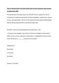 State of Nevada Work Card Study Guide Exam Practice Questions with Answers and Rationales 2026&period;