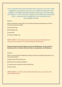 NAFA MAINTENANCE MANAGEMENT TEST 2026&sol;2027 & STUDY GUIDE COMPLETE ACCURATE EXAM ACTUAL CURRENT QUESTIONS AND CORRECT ANSWERS WITH DETAILED RATIONALES &lpar;100&percnt; RELIABLE SOLUTIONS&rpar; LATEST UPDATED VERSION 2026 EDITION &vert;GUARANTEED PASS A&plus; &lpar;BRAND NEW&excl;&rpar; &vert;APPROVED 