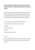 Test Bank For Neeb-s Mental Health Nursing 6th Edition By Linda M&period; Gorman&comma; Robynn Anwar Chapters 
