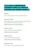 STT 231 EXAM 2 COMPREHENSIVE &NewLine;ASSESSMENT PAPER 2026 COMPLETE &NewLine;QUESTIONS AND ANSWERS GRADED A