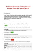 Healthstream Telemetry Version 3 Questions and Answers &ndash; Rated 100&percnt; Correct 2026&sol;2027