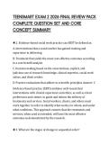TEENSMART EXAM 2 2026 FINAL REVIEW PACK &NewLine;COMPLETE QUESTION SET AND CORE &NewLine;CONCEPT SUMMARY