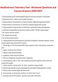 Healthstream Telemetry Test &ndash; Reviewed Questions and Correct Answers 2026&sol;2027