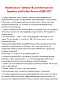 Healthstream Test Guide Exam with Expected Questions and Verified Answers 2026&sol;2027 