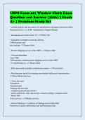 USPS Exam 421 Window Clerk Exam&NewLine;Question and Answer &lpar;2026&rpar; &vert; Grade&NewLine;A&plus; &vert; Premium Study Set