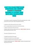 ITLS written FINAL Review&semi;ITLS Final Exam EXAM&semi;ITLS Exam Preparation EXAM &semi;ITLS Advanced Pre-Test &lpar;9th Edition &semi;ITLS Final EXAM &semi;LAST ITLS EXAM PREP EXAM QUESTIONS AND VERIFIED CORRECT ANSWERS GRADED A&plus; -LATEST 2026-2027- 100- GUARANTEED PASS&period;