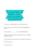 WGU CEH exam examples EXAM QUESTIONS AND VERIFIED CORRECT ANSWERS GRADED A&plus; -LATEST 2026-2027- 100- GUARANTEED PASS&period;docx&NewLine;&NewLine;