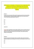 NIHSS Group C patIeNtS 1-6 exam aCtual exam 2026&sol;2027&NewLine;&ndash; Complete exam-Style QueStIoNS wItH DetaIleD&NewLine;ratIoNaleS &vert; 100&percnt; VerIfIeD &ndash; paSS GuaraNteeD &ndash; a&plus;&NewLine;GraDeD