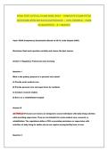 PCHA TesT ACTuAl exAm 2026&sol;2027 &ndash; ComPleTe exAm-sTyle&NewLine;QuesTions wiTH DeTAileD RATionAles &vert; 100&percnt; VeRifieD &ndash; PAss&NewLine;GuARAnTeeD &ndash; A&plus; GRADeD