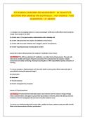 ATI NursINg LeAdershIp ANd MANAgeMeNT &ndash; 20 exAM-sTyLe&NewLine;QuesTIoNs wITh ANswers ANd rATIoNALes &vert; 100&percnt; VerIfIed &ndash; pAss&NewLine;guArANTeed &ndash; A&plus; grAded