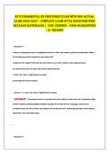 ATI FundAmenTAl Rn PRocToRed exAm wITh nGn AcTuAl&NewLine;exAm 2026&sol;2027 &ndash; comPleTe exAm-STyle QueSTIonS wITh&NewLine;deTAIled RATIonAleS &vert; 100&percnt; VeRIFIed &ndash; PASS GuARAnTeed&NewLine;&ndash; A&plus; GRAded&NewLine;