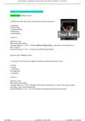 Principles of Anatomy and Physiology &lpar;16th Edition&rpar; by Gerard J&period; Tortora &ndash; Test Bank and Practice Questions for Anatomy and Physiology Exam Preparation