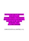&NewLine;Nutrition Concepts and Controversies &lpar;5th Edition&rpar; by Frances Sizer&comma; Ellie Whitney&comma; and Leonard Pich &mdash; Test Bank for Nutrition Science Concepts and Applications