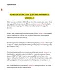 USA Weightlifting Exam Questions and Answers &ndash; Certified Strength and Conditioning Fundamentals &ndash; Graded A&plus; Practice Material