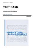Marketing Management 15th Edition by Philip Kotler Test Bank &vert;ISBN&colon; 9780133856460&vert; Guide A&plus;