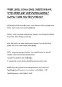 WSET LEVEL 2 EXAM 2026 QUESTION BANK &NewLine;VITICULTURE AND VINIFICATION MODULE &NewLine;SOLVED ITEMS AND RESPONSE KEY 