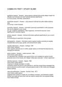 COMM 216 TEST 1 STUDY GUIDE