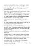 COMM 216 CONCORDIA FINAL EXAM STUDY GUIDE