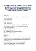 AZ&lowbar;104&lowbar;RENEWAL&lowbar;EXAM&lowbar;160&lowbar;PRACTICE&lowbar;QUESTIONS&lowbar;AND&lowbar;100-&lowbar;CORRECT&lowbar;ANSWERS