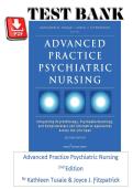 Full Test Bank&colon; Advanced Practice Psychiatric Nursing&colon; Integrating Psychotherapy&comma; Psychopharmacology&comma; and Complementary and Alternative Approaches Across the Life Span&comma; 2nd Edition &vert; Kathleen Tusaie&comma; Joyce J&period; Fitzpatrick &vert; Complete Life Span Coverage &vert; Ve
