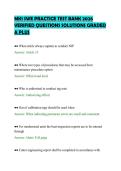 MK1 SWE PRACTICE TEST BANK 2026&NewLine;VERIFIED QUESTIONS SOLUTIONS GRADED&NewLine;A PLUS&NewLine;