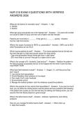 NUR 216 EXAM II QUESTIONS WITH VERIFIED ANSWERS 2026