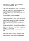 NUR 216 EXAM 4- MODULE 12&comma;13&comma;14 QUESTIONS WITH VERIFIED ANSWERS 2026