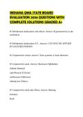 INDIANA QMA STATE CERTIFICATION&NewLine;REVIEW SCRIPT 2026 ANSWERS GRADED&NewLine;A&plus;