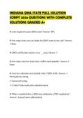 INDIANA QMA STATE SOLUTION SHEET&NewLine;2026 QUESTIONS GRADED A&plus;&NewLine;
