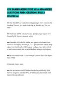 KSV EXAMINATION TEST 2026 ADVANCED&NewLine;QUESTIONS AND SOLUTIONS FULLY&NewLine;SOLVED A&plus;