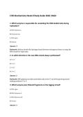 C785 Biochemistry Week 8 Study Guide 2026 &vert;WGU