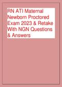 RN ATI COMPREHENSIVE PREDICTOR &NewLine;EXIT EXAM 2023 WITH NGN Final &NewLine;Version RN ATI COMPREHENSIVE &NewLine;PREDICTOR