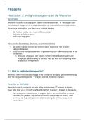 Filosofie VIVES Kortrijk BaMV - volledige samenvatting