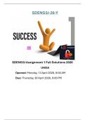 SDENG3J Assignment 1 Full Solutions 2026