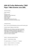 2026 AQA A & AS with complete questions and answers and rational&period;