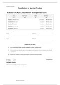 NURS209 & NUR109 Comprehensive Nursing Practice Exam exam  100&percnt; Verified UPDATED&excl;&excl;&excl;&period;