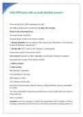 CON 3990 Exam with accurate detailed answers