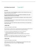 NURS209 Exam &vert; FULLY COVERED Exam &vert;QUESTIONS & ANSWERS&vert; already graded A&plus; &lpar;COMPLETE BUNDLE&rpar; UPDATED&excl;&excl;&excl;