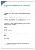 Bus 6600 Newest 2026 updated exam with accurate detailed solutions