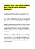 NSG 6020 WEEK FOUR QUIZ TEST PAPER&NewLine;2026 QUESTIONS WITH SOLUTIONS&NewLine;GRADED A&plus;