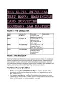 Elite Washington Land Surveying Boundary Law Test Bank &lpar;60 Q&A&rpar; &vert; 2026&sol;2027 PLS Exam Prep