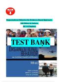 Full Exam Guide for Luthans&rsquo; Organizational Behavior&colon; An Evidence-Based Approach &lpar;14th Edition&rpar; Complete Coverage Verified Question & Answer Sets Human Capital Advantage &sol; Organizational Politics &sol; Power Dynamics &sol; Behavioral Management Updated 2026 Versi