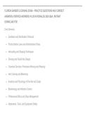 FLORIDA BARBER LICENSING EXAM &ndash; PRACTICE QUESTIONS AND CORRECT&NewLine;ANSWERS &lpar;VERIFIED ANSWERS&rpar; PLUS RATIONALES 2026 Q&A &vert; INSTANT&NewLine;DOWNLOAD PDF&period;
