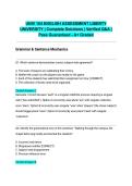 UNIV 104 ENGLISH ASSESSMENT LIBERTY UNIVERSITY &vert; Complete Solutions &vert; Verified Q&A &vert; Pass Guaranteed - A&plus; Graded&NewLine;&NewLine;