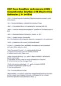 CMIT Exam Questions and Answers &lpar;2026&rpar; &vert;&NewLine;Comprehensive Solutions with Step-by-Step&NewLine;Rationales &vert; A&plus; Verified