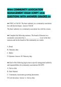 MAI WRITTEN EXAM 1 ACTUAL PAPER&NewLine;2026 QUESTIONS WITH VERIFIED&NewLine;ANSWERS GRADED A&plus;