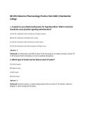 NR 293 Cardiovascular Pharmacology Practice Pack 2026&NewLine;&vert;Chamberlain College